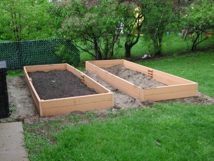 Beds in progress